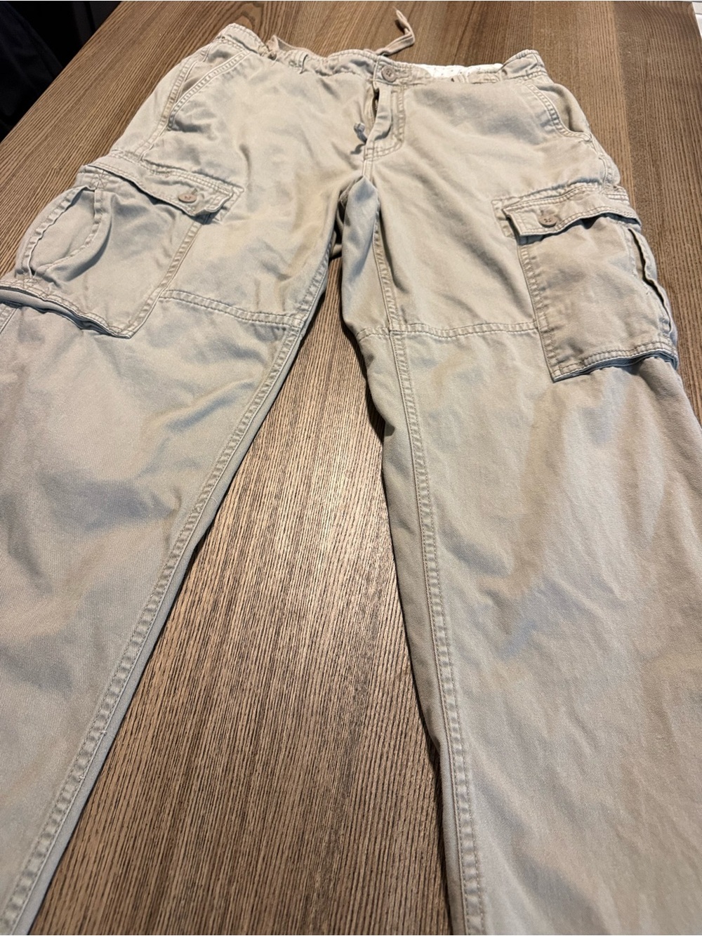 The North Face Men's Light Beige Cargo Pants - Utility Cargo Style